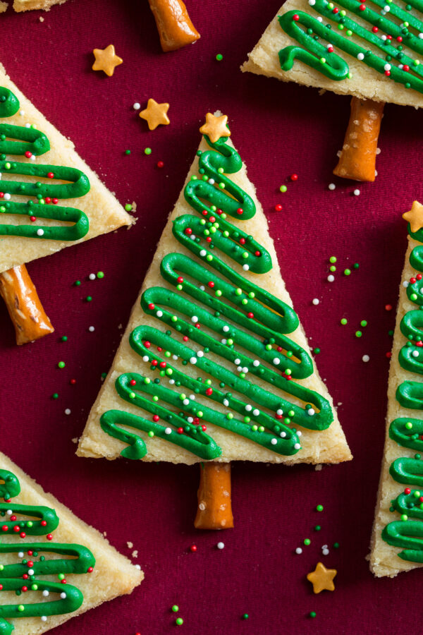 christmas tree cookie