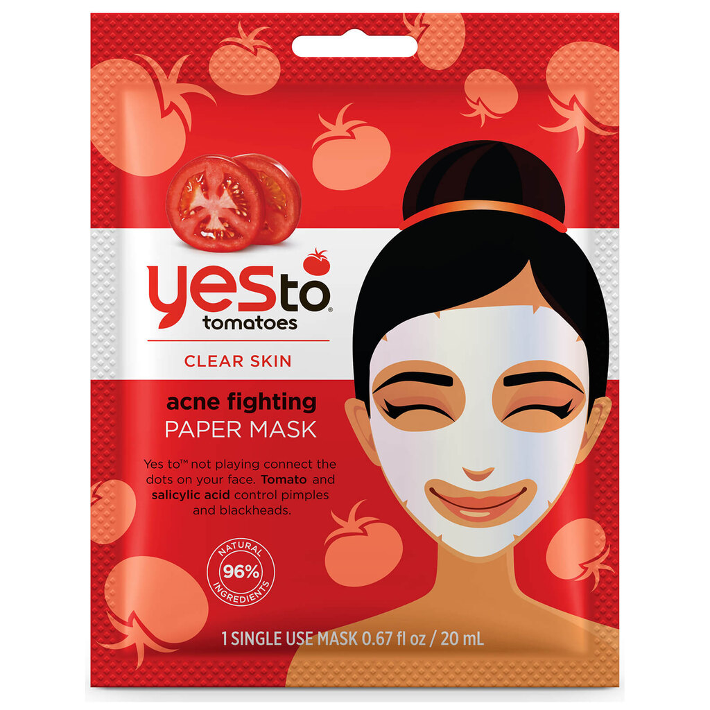  . YES TO TOMATOES BLEMISH FIGHTING PAPER MASK 